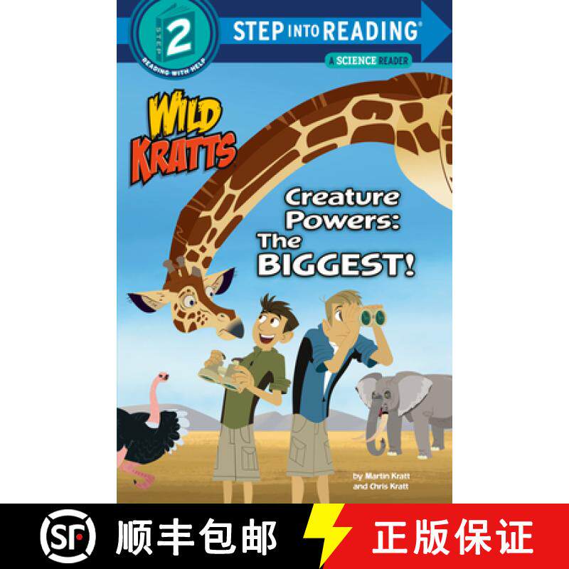 【3-4周达】Creature Powers: The Biggest! (Wild Kratts) [9781984851208]