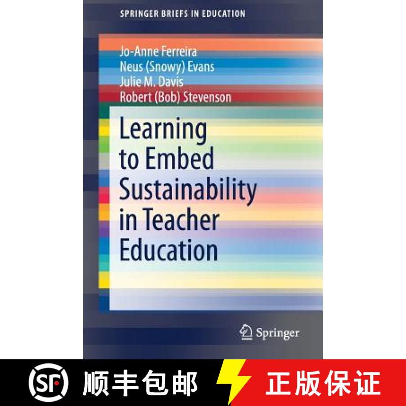【3-4周达】Learning to Embed Sustainability in Teacher Education [9789811395352]