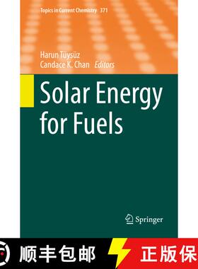 【3-4周达】Solar Energy for Fuels (1st ed. 2016) [9783319230986]