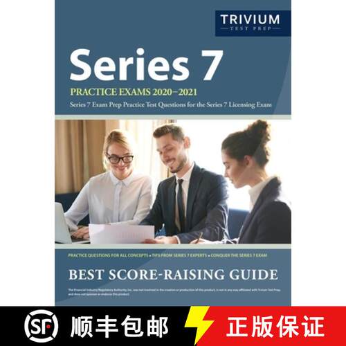 【3-4周达】Series 7 Practice Exams 2020-2021: Series 7 Exam Prep Practice Test Questions for the Seri... [9781635306767]