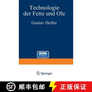 【3-4周达】Technologie der Fette und Öle : 3. Band - Manuldruck 1921 [9783642985942]