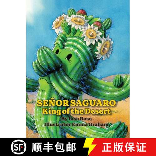 【3-4周达】精装 Senor Saguaro: King of the Desert [9781633330597]