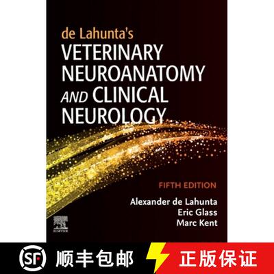 【3-4周达】精装 de Lahunta’s Veterinary Neuroanatomy and Clinical Neurology [9780323696111]