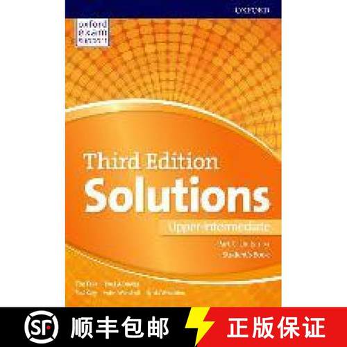 【3-4周达】Solutions: Upper-Intermediate: Student's Book C Units 7-9: Leading the way to success [9780194563956]