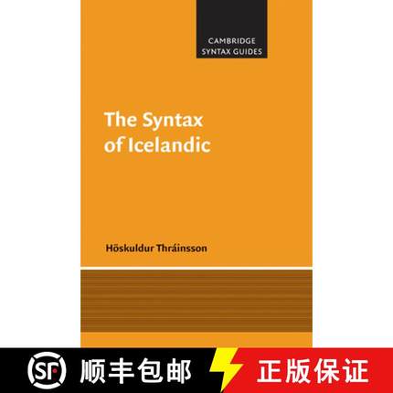 【3-4周达】Syntax of Icelandic: - The Syntax of Icelandic [9780521597906]