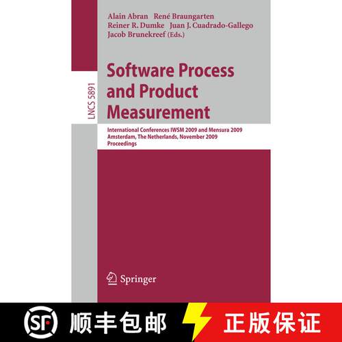 【3-4周达】Software Process and Product Measurement: International Conferences IWSM 2009 and Mensura ... [9783642054143]