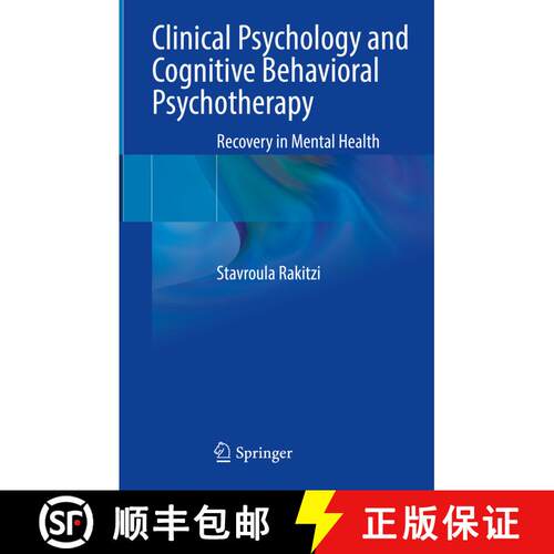 【3-4周达】精装 Clinical Psychology and Cognitive Behavioral Psychotherapy: Recovery in Mental Health [9783031278365]