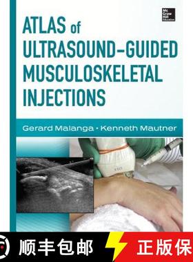 【3-4周达】Atlas of Ultrasound-Guided Musculoskeletal Injections [9780071769679]