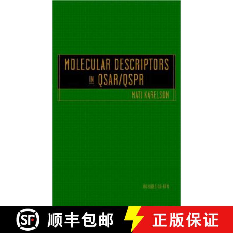 【3-4周达】Molecular Descriptors In Qsar/Qspr (Incl Cd-Rom) [Wiley化学化工] [9780471351689]