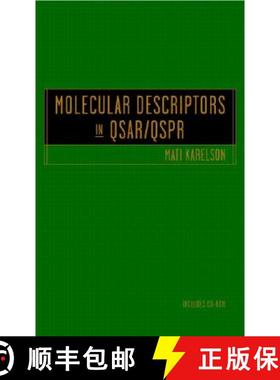 【3-4周达】Molecular Descriptors In Qsar/Qspr (Incl Cd-Rom) [Wiley化学化工] [9780471351689]