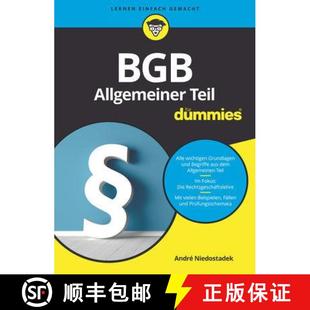 BGB Allgemeiner Teil Dummies 4周达 fur 9783527715695