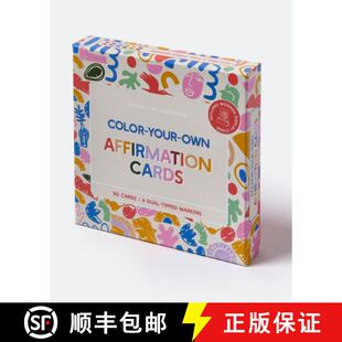 【3-4周达】Color Your Own Affirmation Cards - Creative Mindfulness & Positivity Kit [9781488969553]