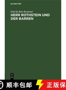 预订 Herr Rothstein Und Der Barren: Eine Entgegnung [9783111095226]
