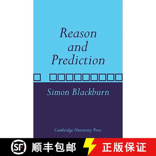 【3-4周达】Reason and Prediction [9780521108225]