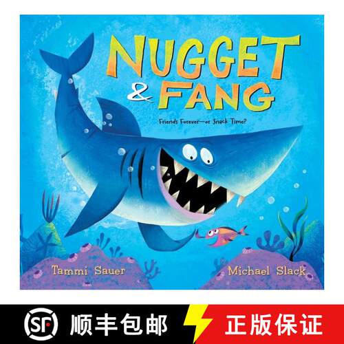 【3-4周达】精装 Nugget and Fang: Friends Forever - or Snack Time? [9780547852850]