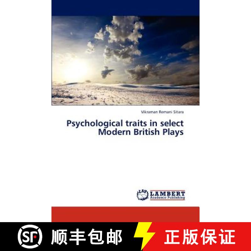 预订 Psychological traits in select Modern British Plays [9783845471655]