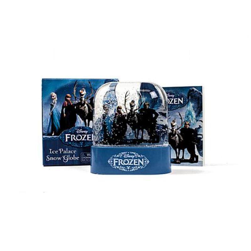 frozen: ice palace snow globe [9780762457410]