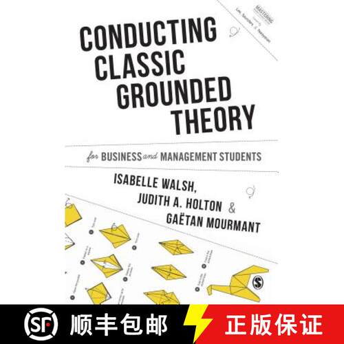 【3-4周达】精装 Conducting Classic Grounded Theory for Business and Management Students (1) [9781526460073]