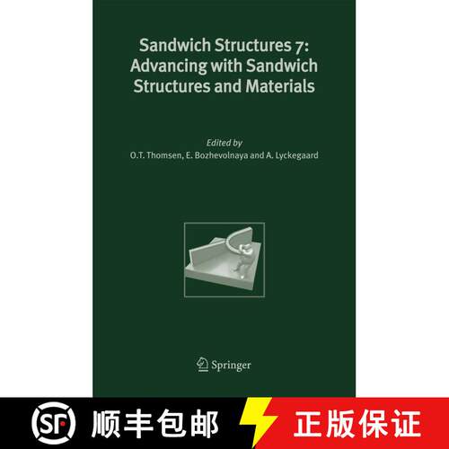 【3-4周达】Sandwich Structures 7: Advancing with Sandwich Structures and Materials: v. 7 [9781402034442]