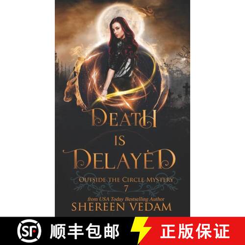 【3-4周达】Death Is Delayed: A Light Urban Fantasy Mystery Novel [9781989036211]