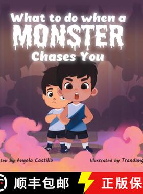 【3-4周达】What to do when a Monster Chases You: A Goofy Monster Story [9781953419439]