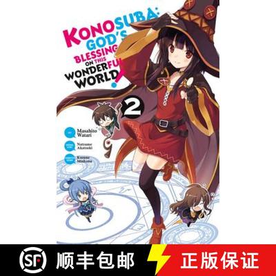 【3-4周达】Konosuba: God's Blessing on This Wonderful World!, Vol. 2 (Manga): Volume 2 [9780316553322]