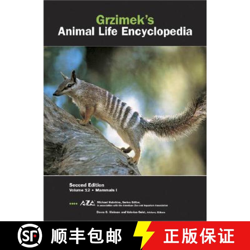 预订 Grzimek's Animal Life Encyclopedia, Volume 12: Mammals I (Edition: 2) (Edition: 2) (Edition: 2) ... [9780787657888]