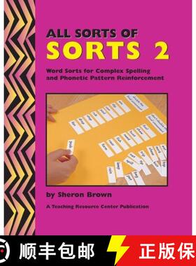 【3-4周达】All Sorts Of Sorts 2: Word Sorts For Complex Spelling And Phonetic Pattern Reinforcement [9781567850536]