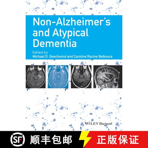 【3-4周达】精装 Non-Alzheimer'S And Atypical Dementia [Wiley医学] [9781444336245]