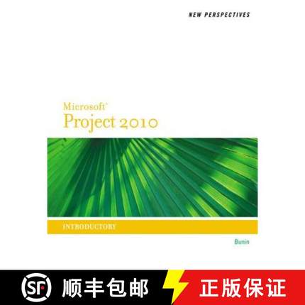 【3-4周达】New Perspectives on Microsoft (R) Project 2010: Introductory [9780538746762]