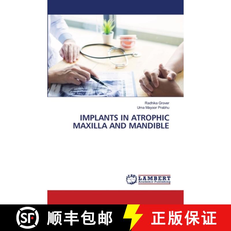 【3-4周达】Implants in Atrophic Maxilla and Mandible [9786208119263]