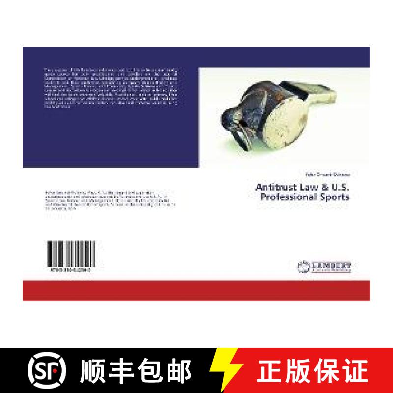 预订 Antitrust Law & U.S. Professional Sports [9783330342590]