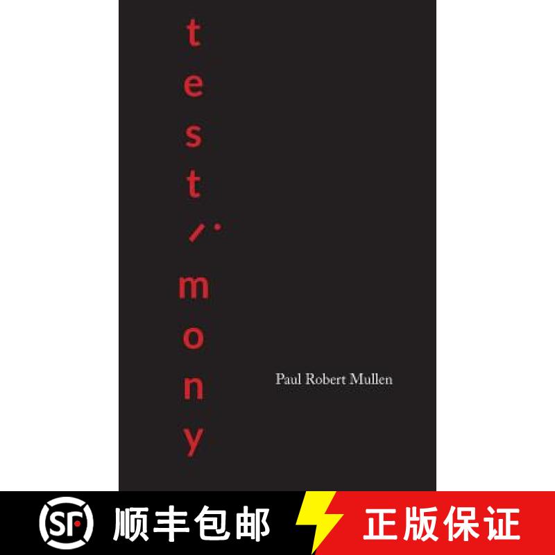 【4周达】testimony: a collection [9781946647153]