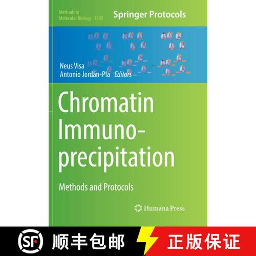 【3-4周达】Chromatin Immunoprecipitation: Methods and Protocols (Softcover reprint of the original 1s... [9781493984671]