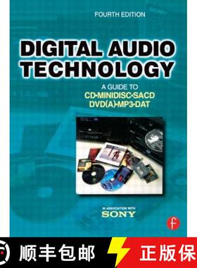 【3-4周达】Digital Audio Technology : A Guide to CD, MiniDisc, SACD, DVD(A), MP3 and DAT [9780240516547]