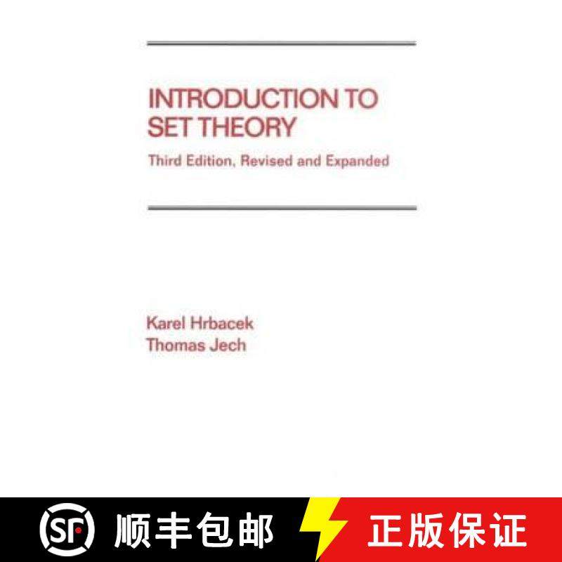 【3-4周达】Introduction to Set Theory, Revised and Expanded: Third Edition, Revised and Expanded [9780824779153]