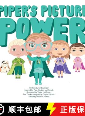 【3-4周达】Piper's Picture Power [9798868948602]
