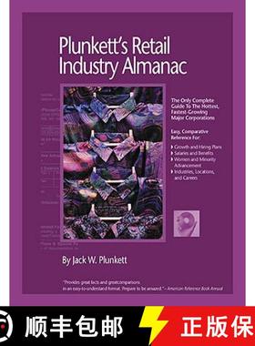 预订 Plunkett's Retail Industry Almanac 2010: Retail Industry Market Research, Statistics, Trends & L... [9781593921583]