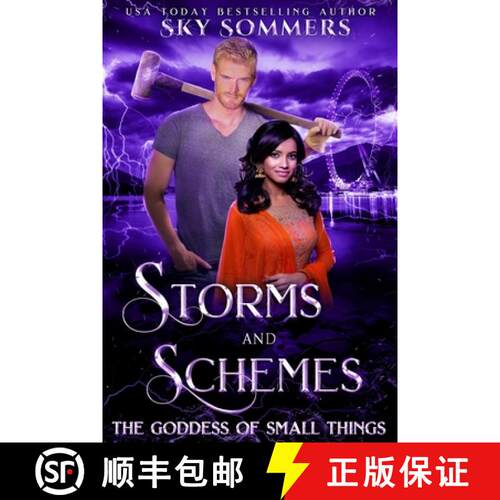 【3-4周达】Storms & Schemes: The Goddess of Small Things (A paranormal romance) [9789916939536]