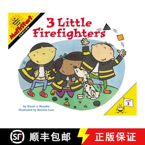 【3-4周达】3 Little Firefighters: MathStart Level 1: Sorting [9780060001209]