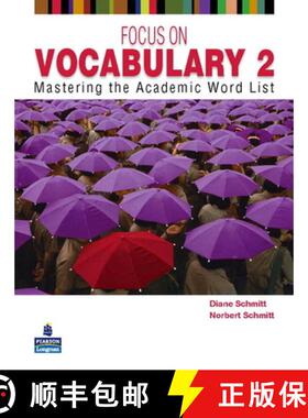 【3-4周达】Focus on Vocabulary 2: Mastering the Academic Word List: - Focus on Vocabulary 2: Masterin... [9780131376175]