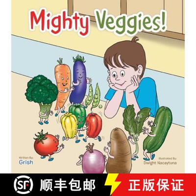 【3-4周达】Mighty Veggies [9781482853117]