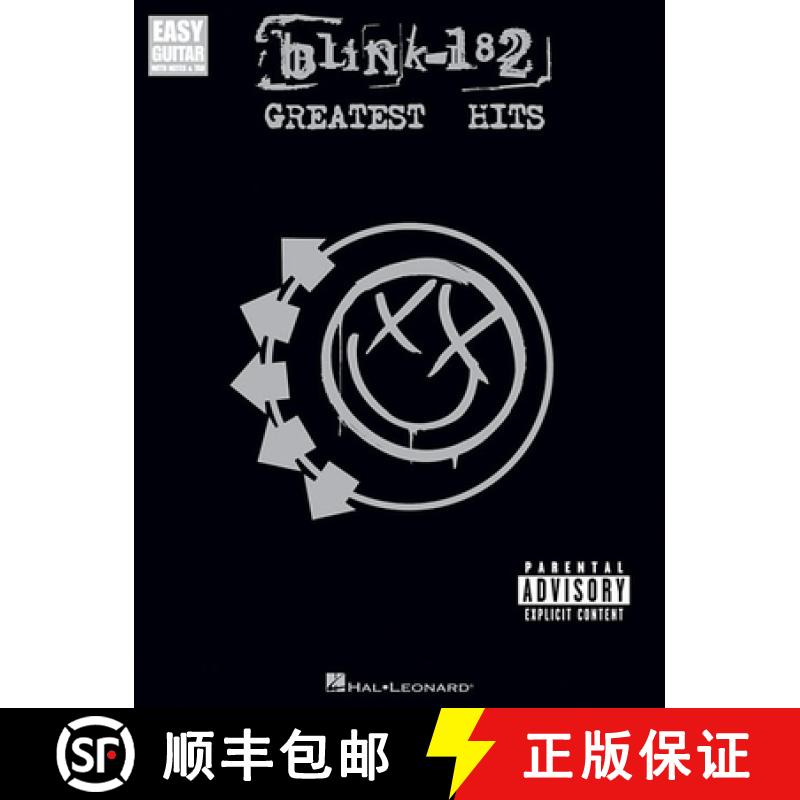 【2-3周达】Blink-182 - Greatest Hits: Greatest Hits (Easy Guitar) [9781423467502]