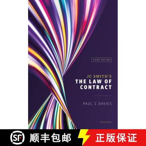 【3-4周达】JC Smith's The Law of Contract [9780198853503]