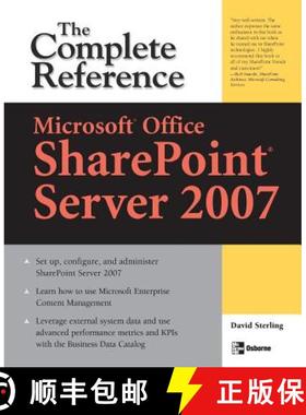 预订 Microsoft (R) Office SharePoint (R) Server 2007: The Complete Reference [9780071493284]