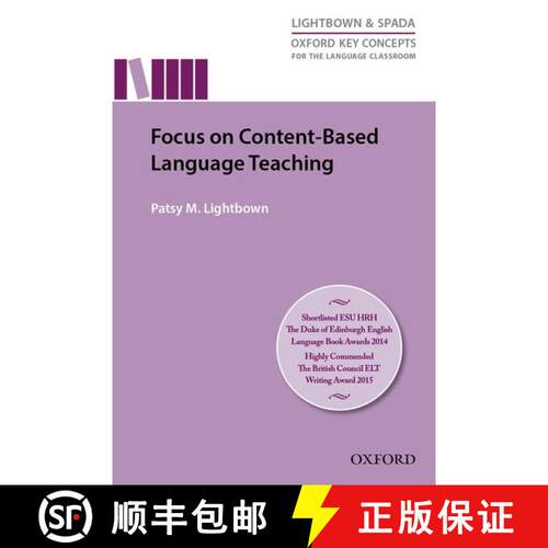【3-4周达】Focus On Content-Based Language Teaching: Research-led guide examining instructional pract... [9780194000826]