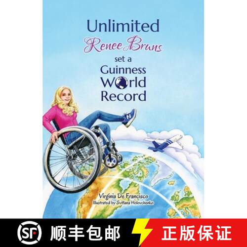 【3-4周达】精装 Unlimited: Renee Bruns Set a Guinness World Record [9781662956843]