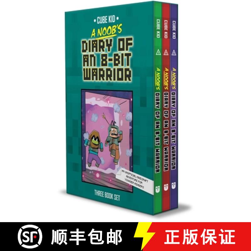 【3-4周达】A Noob's Diary of an 8-Bit Warrior Box Set [9781524886011]