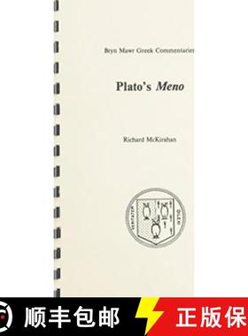 【3-4周达】Plato's Meno [9780929524306]