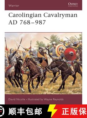 【3-4周达】Carolingian Cavalryman, 768-987 AD [9781841766454]